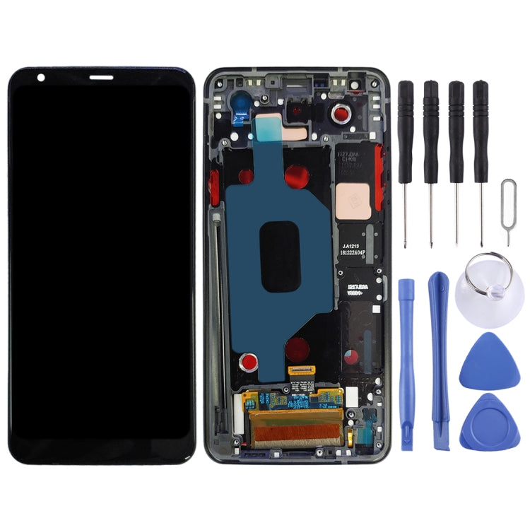 TFT LCD Screen for LG Stylo 4 / Q Stylo 4 / Q710 / Q710MS / Q710CS Digitizer Full Assembly with Frame(Black) - free shipping - PMC TechLife - Order now!