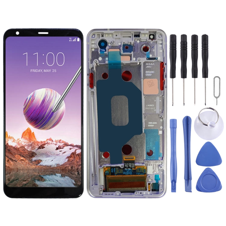 TFT LCD Screen for LG Stylo 4 / Q Stylo 4 / Q710 / Q710MS / Q710CS Digitizer Full Assembly with Frame(Pink) - free shipping - PMC TechLife - Order now!