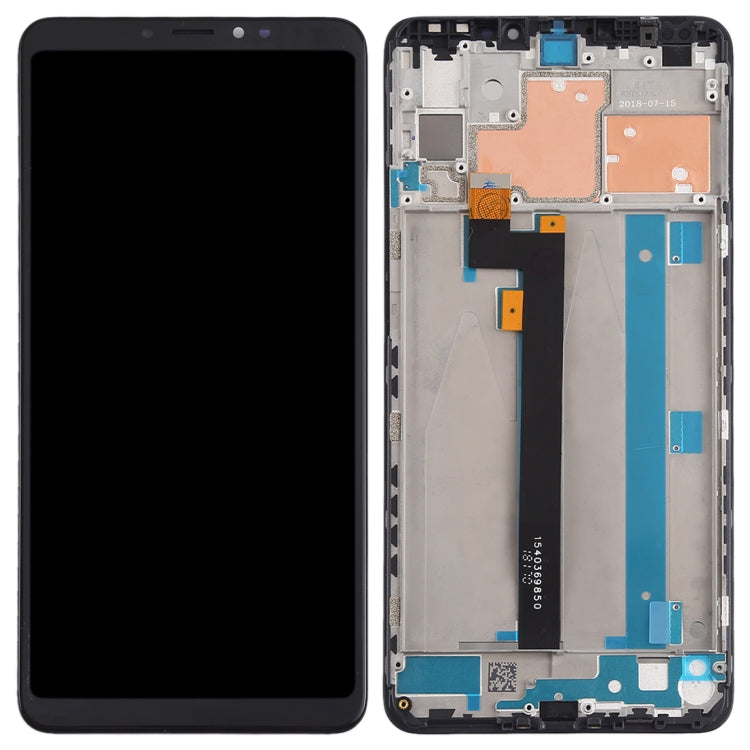 TFT LCD Screen for Xiaomi Mi Max 3 Digitizer Full Assembly with Frame(Black) - free shipping - PMC TechLife - Order now!