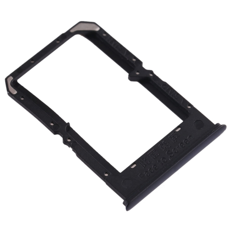For OPPO Reno3/K7 5G/Find X2 Lite SIM Card Tray + SIM Card Tray(Black) - Card Tray by PMC TechLife | Online Shopping South Africa | PMC TechLife | Buy Now Pay Later Mobicred