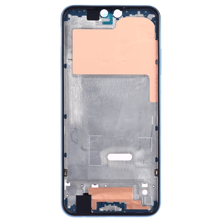 Front Housing LCD Frame Bezel Plate with Side Keys for Huawei Y9 (2019)(Blue) - Full Housing Cover by PMC TechLife | Online Shopping South Africa | PMC TechLife