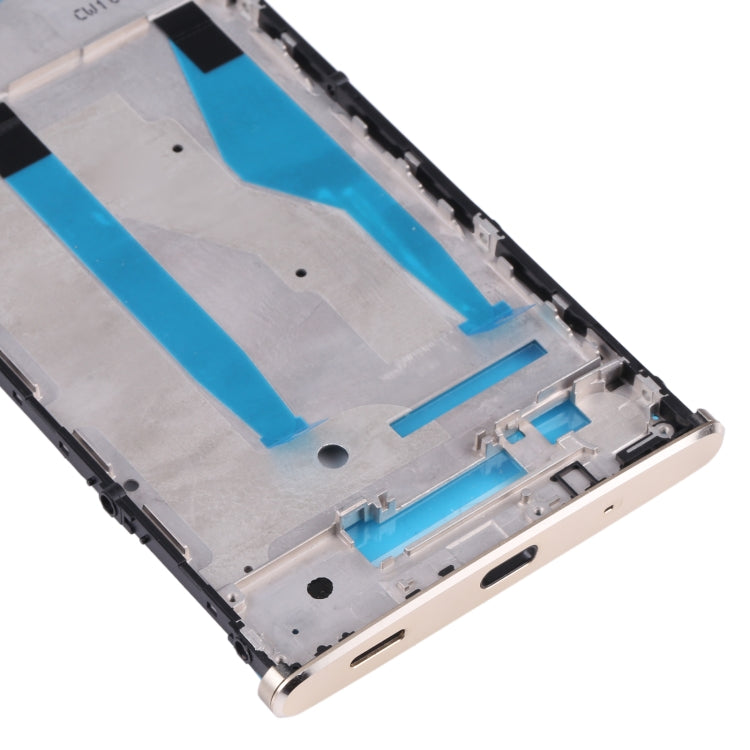 Front Housing LCD Frame Bezel for Sony Xperia XA2 Plus(Gold) - free shipping - PMC TechLife - Order now!
