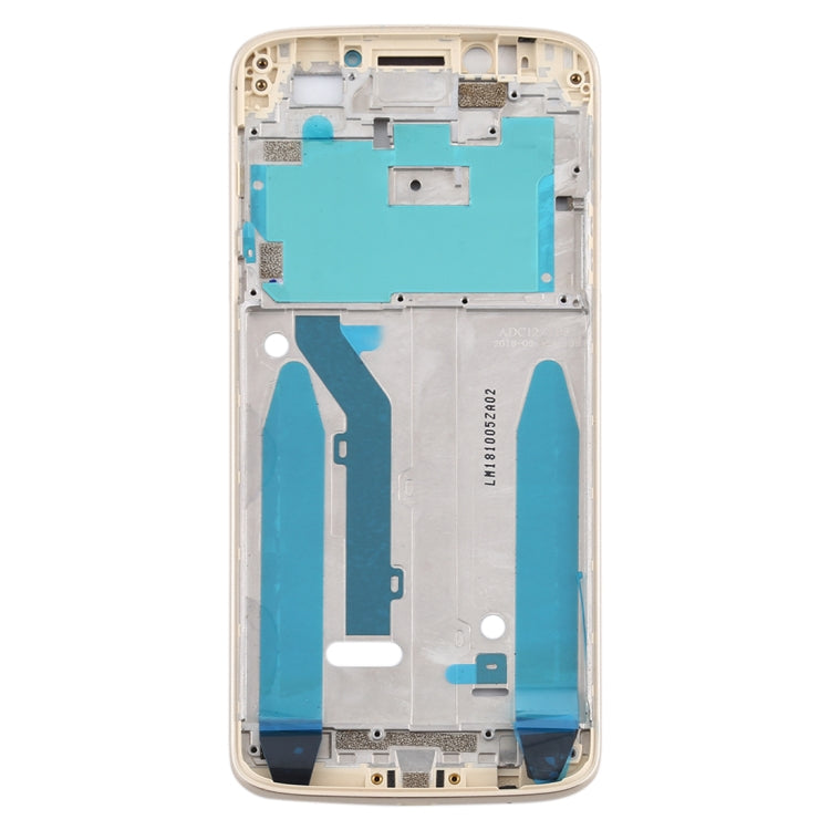 Front Housing LCD Frame Bezel for Motorola Moto E5(Gold) - Frame Bezel Plate by PMC TechLife | Online Shopping South Africa | PMC TechLife