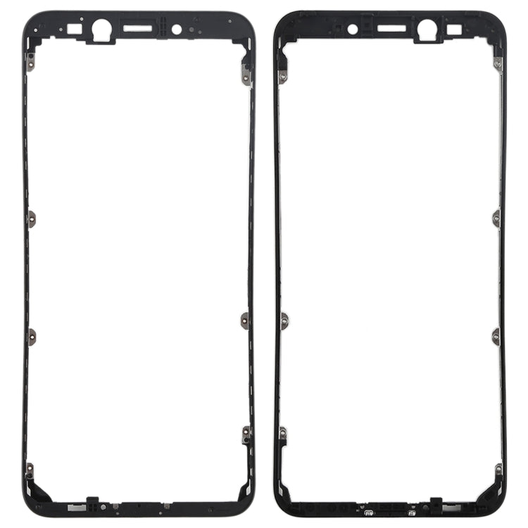 Front Housing LCD Frame Bezel Holder for Xiaomi Mi 6X / A2(Black) - Frame Bezel Plate by PMC TechLife | Online Shopping South Africa | PMC TechLife