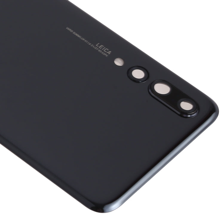 Battery Back Cover with Camera Lens for Huawei P20 Pro(Black) - Back Cover by PMC TechLife | Online Shopping South Africa | PMC TechLife