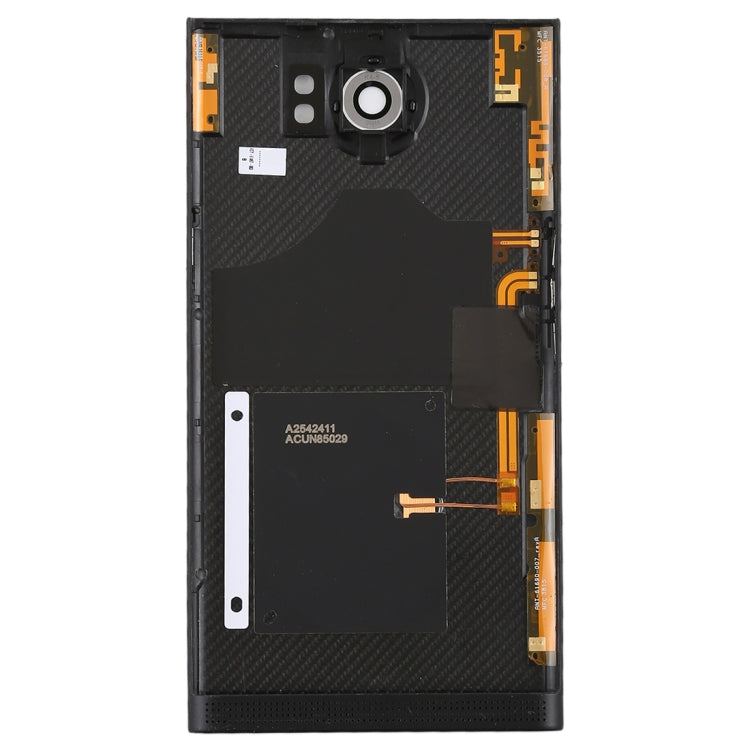 Back Cover with Camera Lens for Blackberry Priv (US Version)(Black) - For BlackBerry by PMC TechLife | Online Shopping South Africa | PMC TechLife