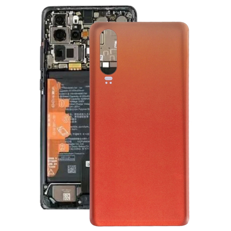 Battery Back Cover for Huawei P30(Orange) - free shipping - PMC TechLife - Order now!