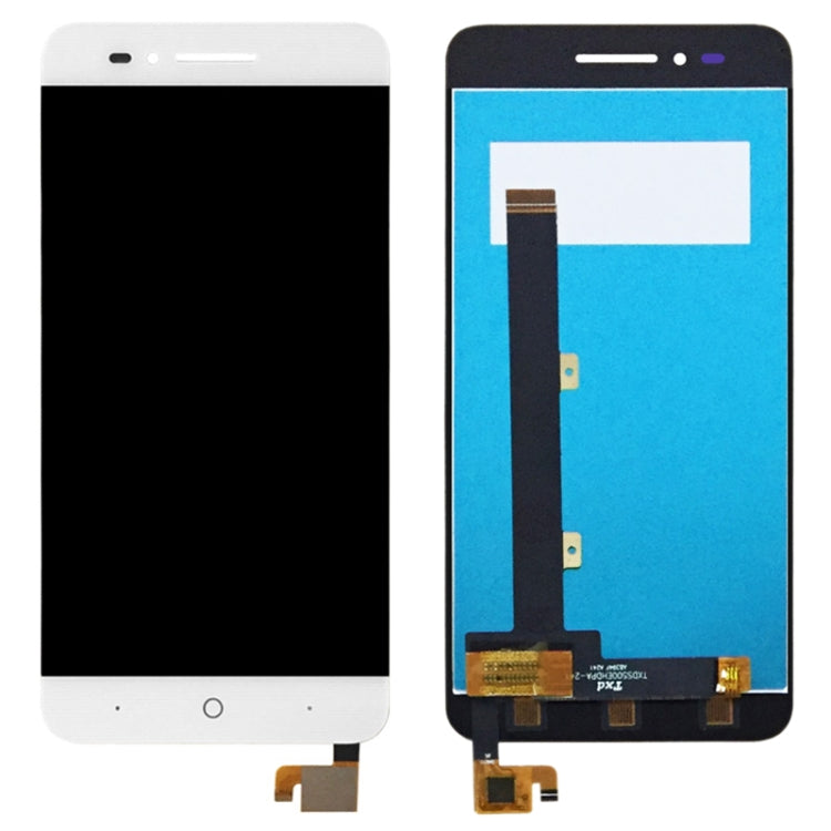 OEM LCD Screen for ZTE Blade A610 A610C with Digitizer Full Assembly (White) - free shipping - PMC TechLife - Order now!