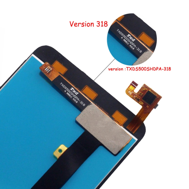 OEM LCD Screen for ZTE Blade A610 A610C with Digitizer Full Assembly (White) - free shipping - PMC TechLife - Order now!