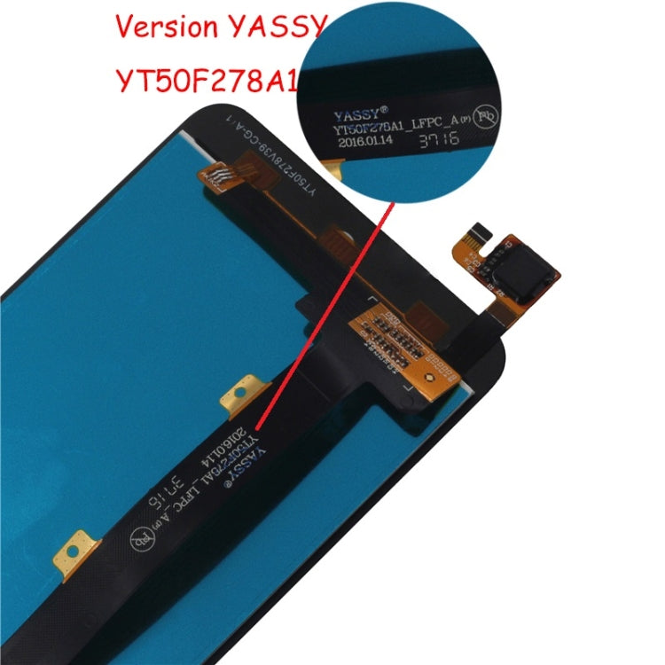 OEM LCD Screen for ZTE Blade A610 A610C with Digitizer Full Assembly (White) - free shipping - PMC TechLife - Order now!