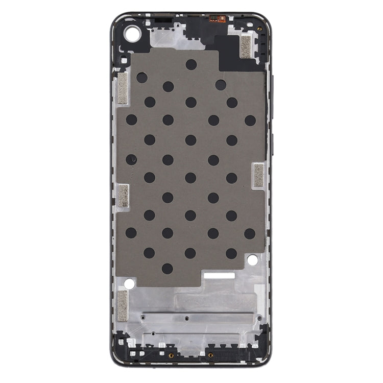 Front Housing LCD Frame Bezel Plate for Motorola Moto One Vision(Black) - Frame Bezel Plate by PMC TechLife | Online Shopping South Africa | PMC TechLife