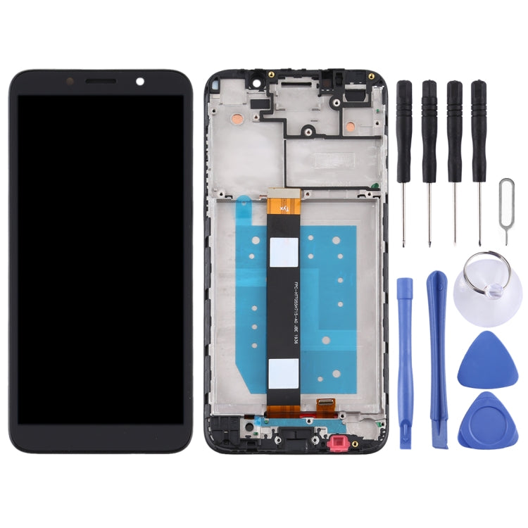 TFT LCD Screen for Motorola Moto E6 Play Digitizer Full Assembly with Frame (Black) - free shipping - PMC TechLife - Order now!