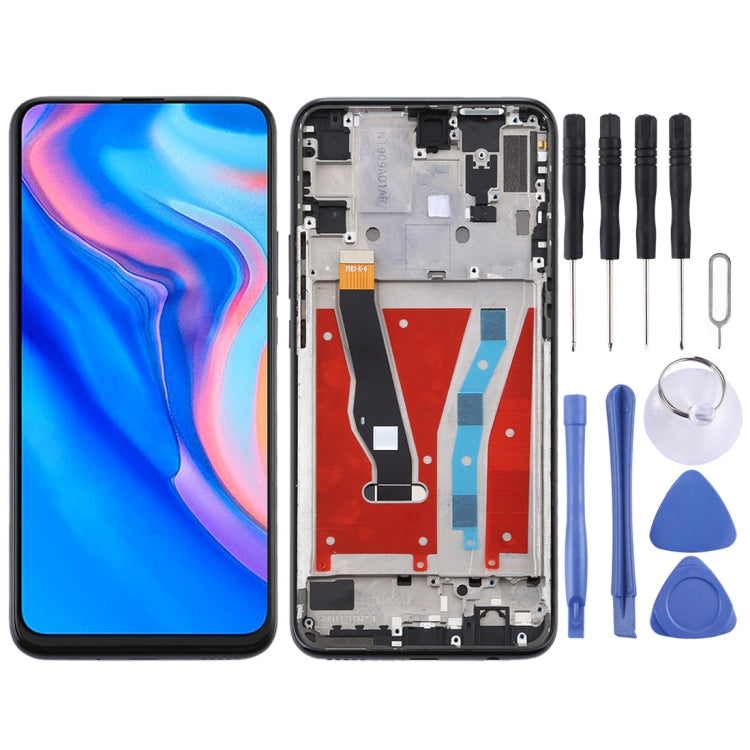 LCD Screen and Digitizer Full Assembly with Frame for Huawei Y9 Prime (2019)(Black) - free shipping - PMC TechLife - Order now!