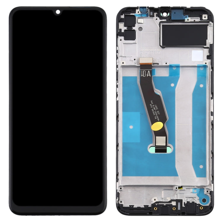 OEM LCD Screen for Huawei Y6p Digitizer Full Assembly with Frame(Black) - free shipping - PMC TechLife - Order now!