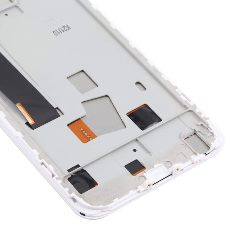 TFT LCD Screen for Meizu 16X Digitizer Full Assembly with Frame, Not Supporting Fingerprint Identification(White) - free shipping - PMC TechLife - Order now!