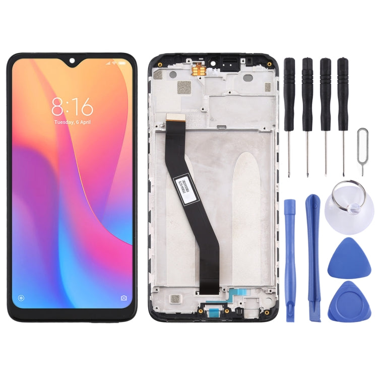 TFT LCD Screen for Xiaomi Redmi 8A / 8 / 8A Dual / 8A Pro with Digitizer Full Assembly(Black) - free shipping - PMC TechLife - Order now!