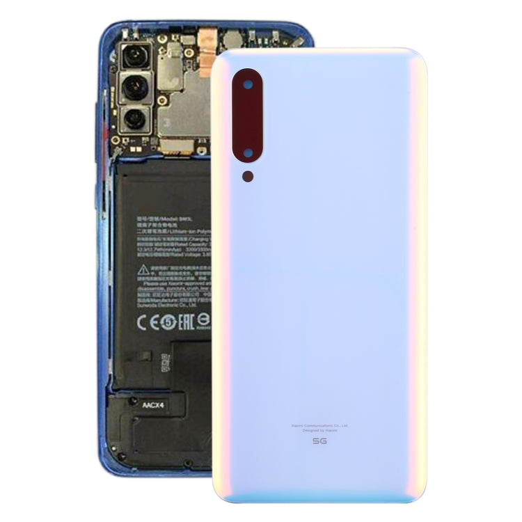 Original Battery Back Cover for Xiaomi Mi 9 Pro 5G(White) - Back Cover by PMC TechLife | Online Shopping South Africa | PMC TechLife