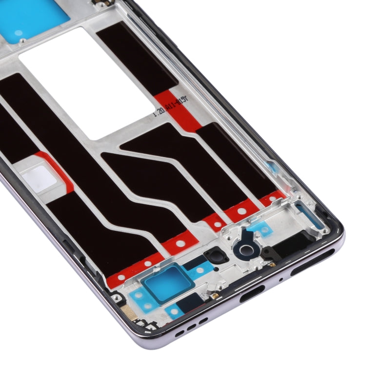 For OPPO Reno5 Pro 5G PDSM00, PDST00, CPH2201 Original Front Housing LCD Frame Bezel Plate (Gold) - Frame Bezel Plate by PMC TechLife | Online Shopping South Africa | PMC TechLife