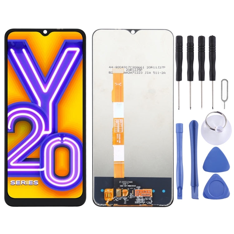 LCD Screen and Digitizer Full Assembly for Vivo Y20 / Y20i / Y30 (China) / Y30 Standard / Y20 2021 / Y3s (2021) V2044 V2043 V2048 V2029 V2027 V2034A - free shipping - PMC TechLife - Order now!
