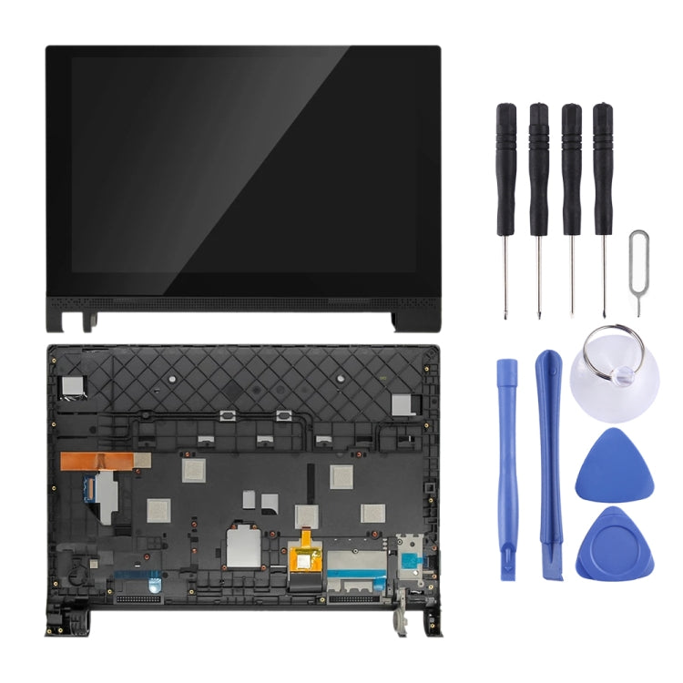 OEM LCD Screen for Lenovo YOGA Tab 3 10.1 YT3-X50F YT3-X50  Digitizer Full Assembly With Frame (Black) - free shipping - PMC TechLife - Order now!