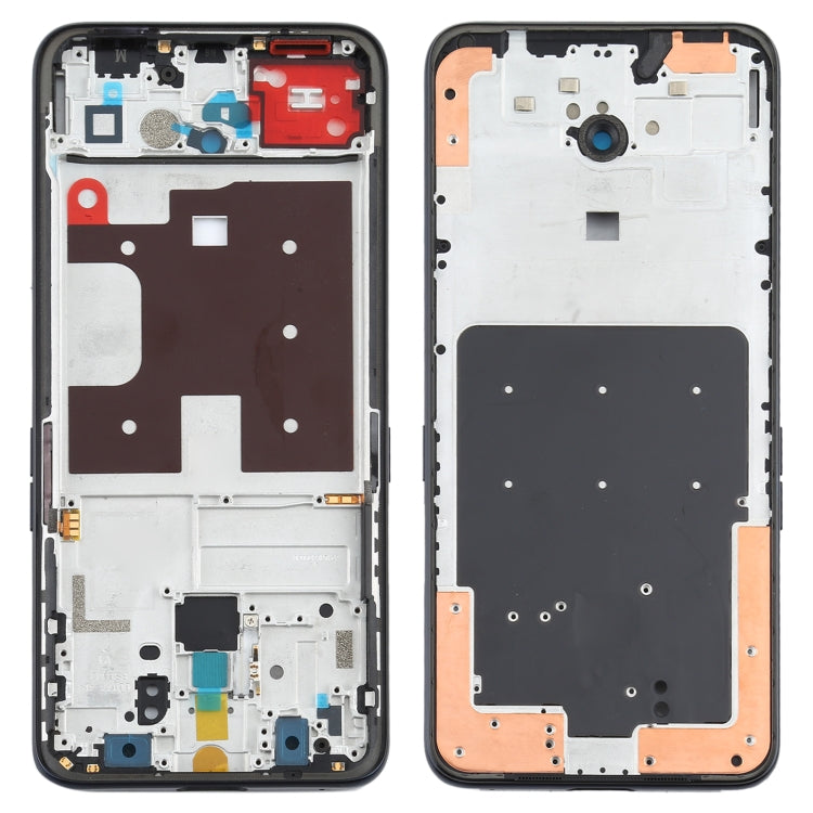 For OPPO Reno2 Z/Reno2 F PCKM70 PCKT00 CPH1945 CPH1951 CPH1989 Front Housing LCD Frame Bezel Plate (Black) - Frame Bezel Plate by PMC TechLife | Online Shopping South Africa | PMC TechLife