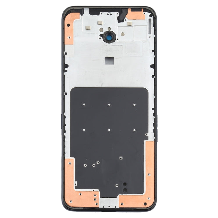 For OPPO Reno2 Z/Reno2 F PCKM70 PCKT00 CPH1945 CPH1951 CPH1989 Front Housing LCD Frame Bezel Plate (Black) - Frame Bezel Plate by PMC TechLife | Online Shopping South Africa | PMC TechLife