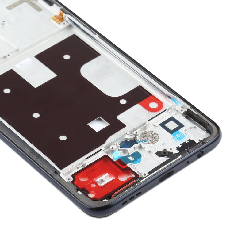 For OPPO Reno2 Z/Reno2 F PCKM70 PCKT00 CPH1945 CPH1951 CPH1989 Front Housing LCD Frame Bezel Plate (Black) - Frame Bezel Plate by PMC TechLife | Online Shopping South Africa | PMC TechLife