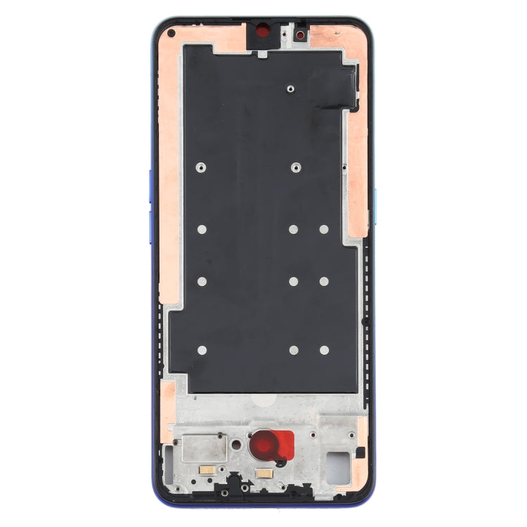 For OPPO Reno3 5G/Reno3 4G PCHM30 CPH2043 Front Housing LCD Frame Bezel Plate (Baby Blue) - Frame Bezel Plate by PMC TechLife | Online Shopping South Africa | PMC TechLife