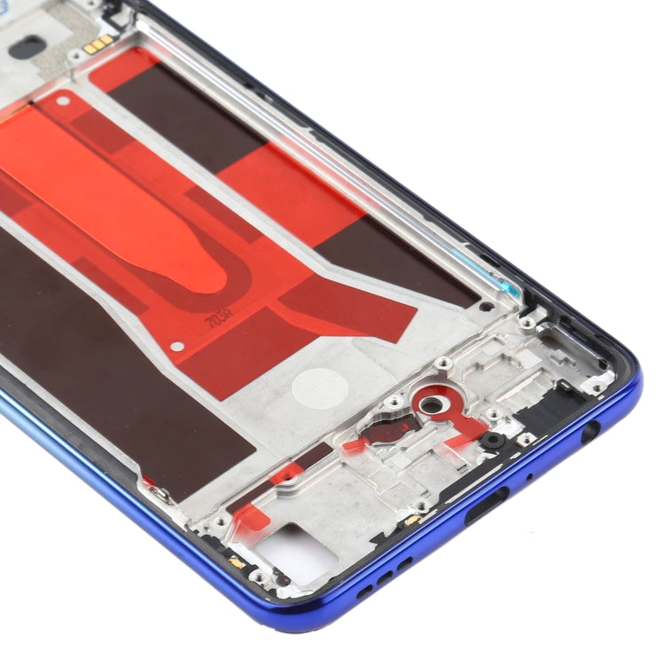 For OPPO Reno3 5G/Reno3 4G PCHM30 CPH2043 Front Housing LCD Frame Bezel Plate (Baby Blue) - Frame Bezel Plate by PMC TechLife | Online Shopping South Africa | PMC TechLife