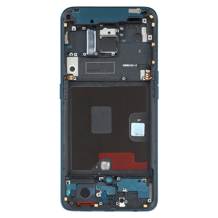 For OPPO Reno 5G/Reno 4G PCAM00 PCAT00 CPH1917 CPH1921 Front Housing LCD Frame Bezel Plate (Green) - Frame Bezel Plate by PMC TechLife | Online Shopping South Africa | PMC TechLife
