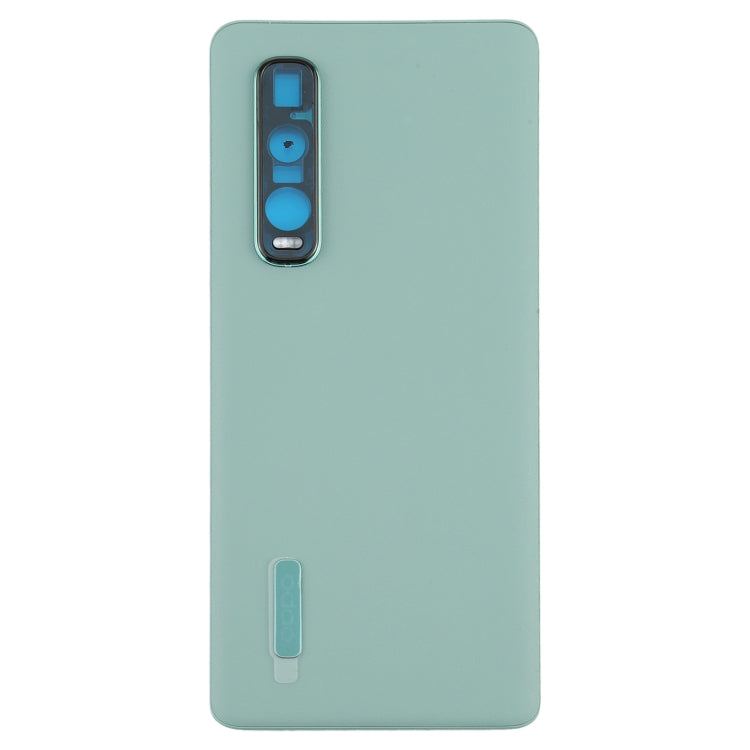 For OPPO Find X2 Pro CPH2025 PDEM30 Original Leather Material Battery Back Cover(Green) - free shipping - PMC TechLife - Order now!