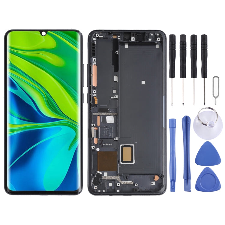 Original LCD Screen and Digitizer Full Assembly With Frame for Xiaomi Mi CC9 Pro / Mi Note 10 / Mi Note 10 Pro(Black) - free shipping - PMC TechLife - Order now!