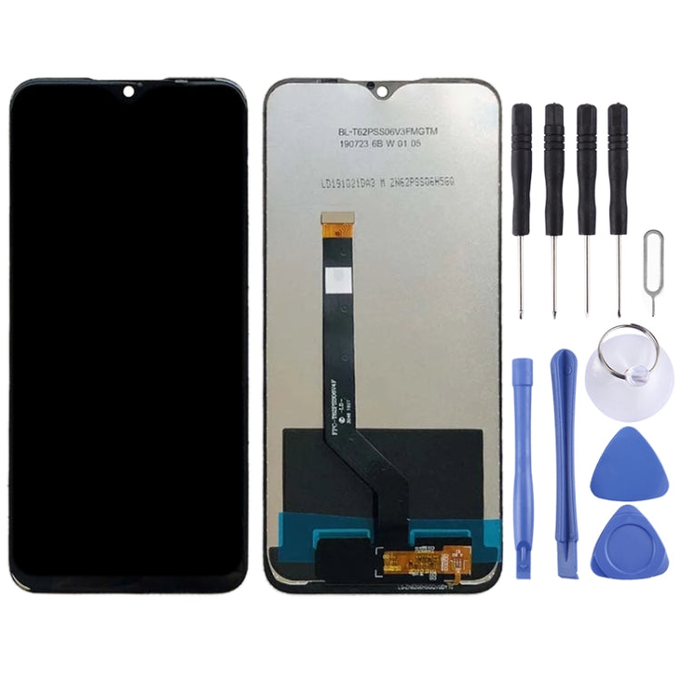OEM LCD Screen for Lenovo K10 Plus PAGW0015IN, L39051 with Digitizer Full Assembly (Black) - free shipping - PMC TechLife - Order now!