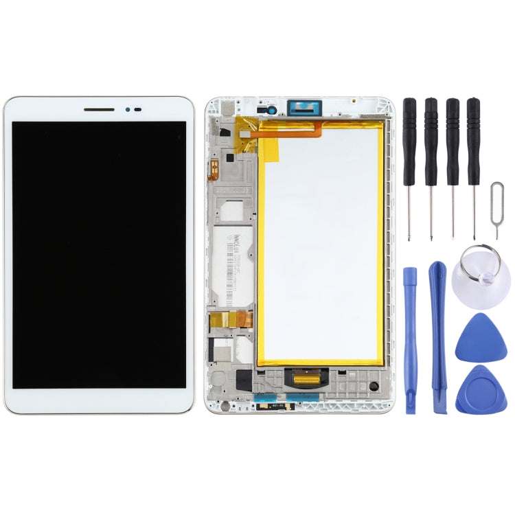 OEM LCD Screen for Huawei MediaPad T2 8.0 Pro JDN-W09 Digitizer Full Assembly with Frame(White) - LCD Screen by PMC TechLife | Online Shopping South Africa | PMC TechLife