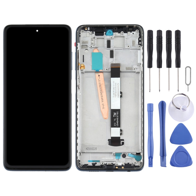 Original LCD Screen for Xiaomi Poco X3 NFC / Poco X3 Digitizer Full Assembly with Frame(Black) - free shipping - PMC TechLife - Order now!