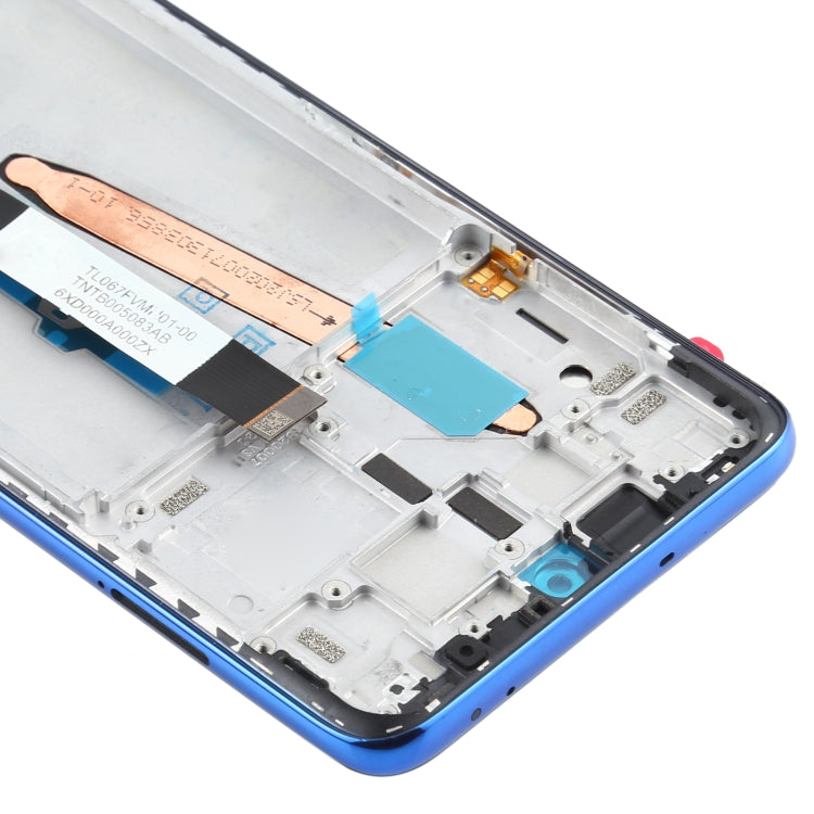 Original LCD Screen for Xiaomi Poco X3 NFC / Poco X3 Digitizer Full Assembly with Frame(Blue) - free shipping - PMC TechLife - Order now!