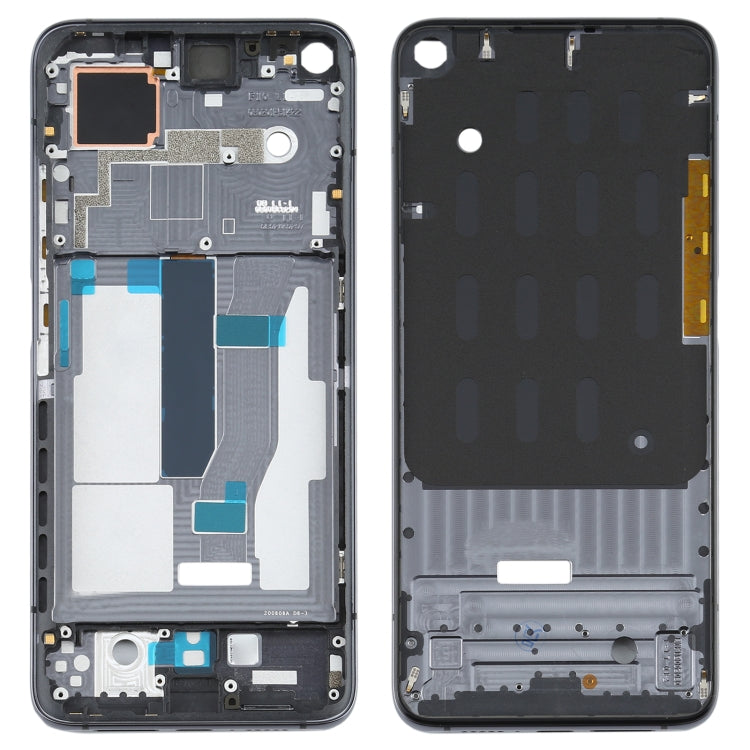 Front Housing LCD Frame Bezel Plate for Xiaomi Mi 10T Pro 5G / Mi 10T 5G / Redmi K30S M2007J3SC M2007J3SY (Black) - Frame Bezel Plate by PMC TechLife | Online Shopping South Africa | PMC TechLife