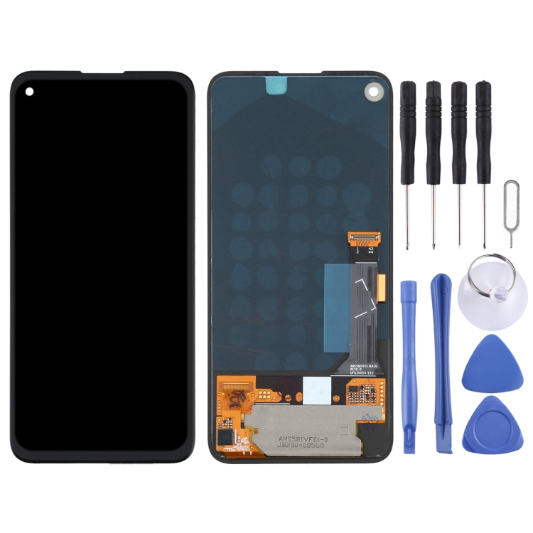 Original LCD Screen for Google Pixel 4a G025J with Digitizer Full Assembly - free shipping - PMC TechLife - Order now!