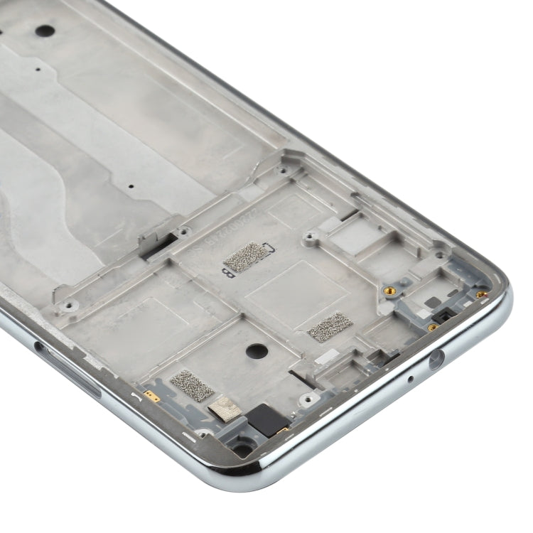 Front Housing LCD Frame Bezel Plate for Motorola Moto G Fast (Silver) - Frame Bezel Plate by PMC TechLife | Online Shopping South Africa | PMC TechLife