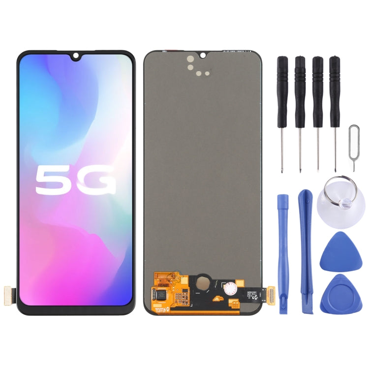Original AMOLED Material LCD Screen and Digitizer Full Assembly for Vivo Y73s / X50e / Y70 / S7e V1930 V2031A - free shipping - PMC TechLife - Order now!