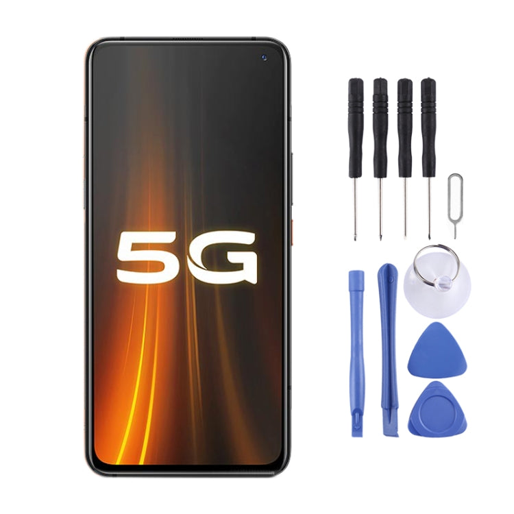 Original AMOLED LCD Screen for Vivo  iQOO 3 5G V1955A, I1927, I1928 with Digitizer Full Assembly - free shipping - PMC TechLife - Order now!