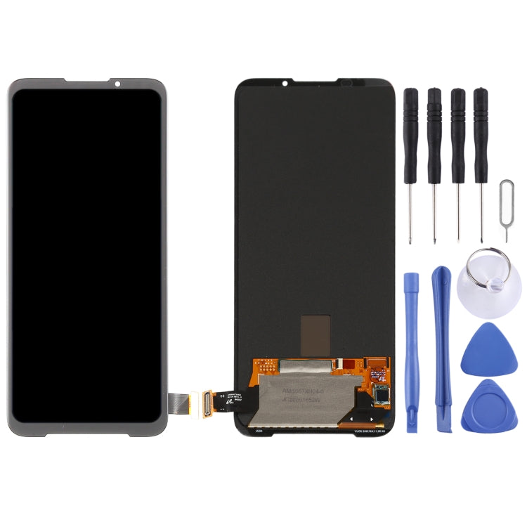 Original AMOLED Material LCD Screen and Digitizer Full Assembly for Xiaomi Black Shark 3S - free shipping - PMC TechLife - Order now!