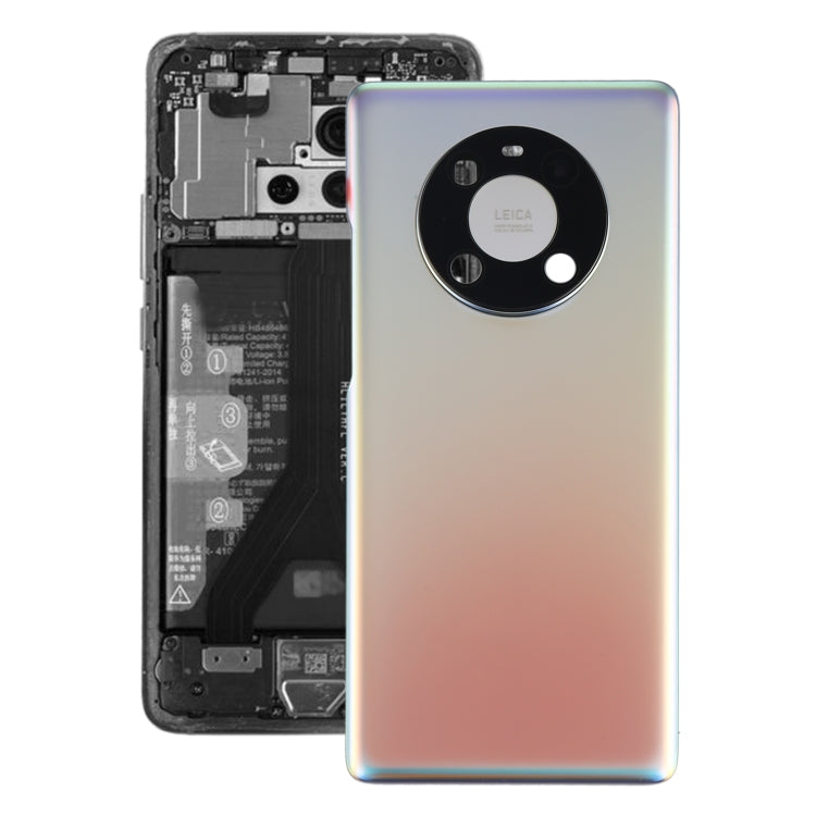Original Battery Back Cover with Camera Lens Cover for Huawei Mate 40 Pro(Silver) - Back Cover by PMC TechLife | Online Shopping South Africa | PMC TechLife