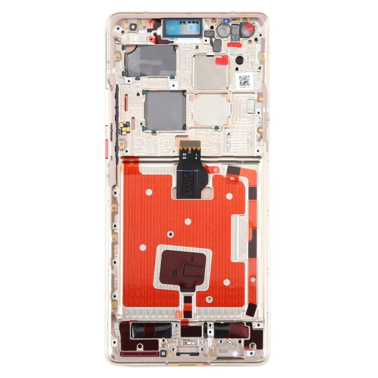 Original LCD Screen and Digitizer Full Assembly with Frame for Huawei Mate 40 Pro (Gold) - free shipping - PMC TechLife - Order now!
