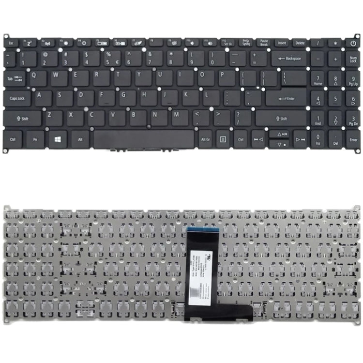 US Version Keyboard for Acer Swift 3 SF315-51 SF315-51G N17P4 A515-52 A515-53 A515-54 - Replacement Keyboards by PMC TechLife | Online Shopping South Africa | PMC TechLife
