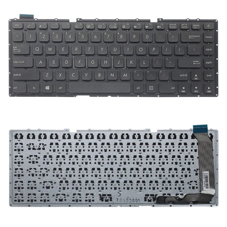 US Version Keyboard for Asus VivoBook X441 X441S X441SA X441SC X441N X441NA A441NA A441SA A441SC F441NA F441SA (Black) - Replacement Keyboards by PMC TechLife | Online Shopping South Africa | PMC TechLife