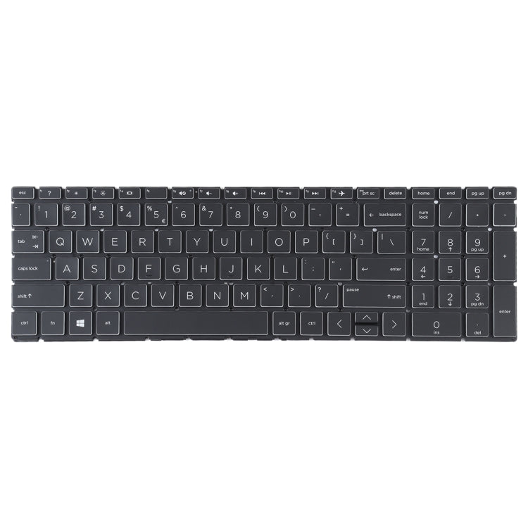 US Version Keyboard with Keyboard Backlight for HP 15-DA 15-DA0002DX 15-DA0008CA 15-DB 15-DB0003CA TPN-C135 TPN-C136(Black) - Replacement Keyboards by PMC TechLife | Online Shopping South Africa | PMC TechLife | Buy Now Pay Later Mobicred