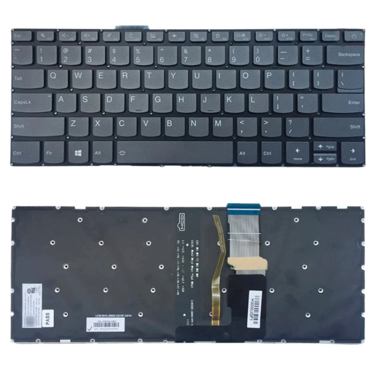 US Version Keyboard with Backlight for Lenovo IdeaPad 320-14isk 320-14ikb 320-14ast 320s-14ikb 320s-14ikbr - Replacement Keyboards by PMC TechLife | Online Shopping South Africa | PMC TechLife
