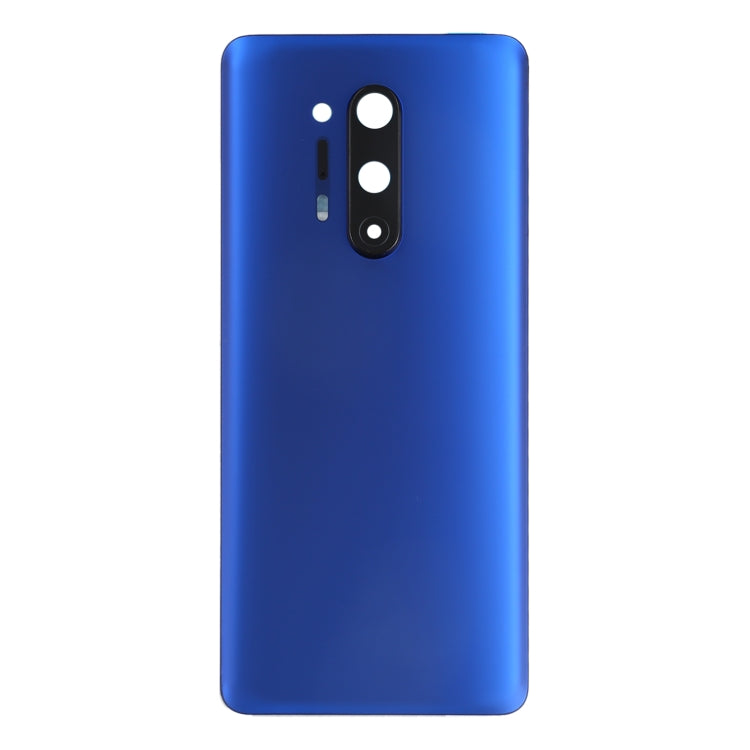 For OnePlus 8 Pro Battery Back Cover with Camera Lens Cover (Blue) - Back Cover by PMC TechLife | Online Shopping South Africa | PMC TechLife