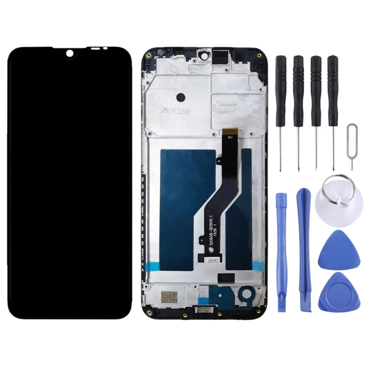 OEM LCD Screen for ZTE Blade A7 2019 2019RU  Digitizer Full Assembly with Frame���Black) - free shipping - PMC TechLife - Order now!
